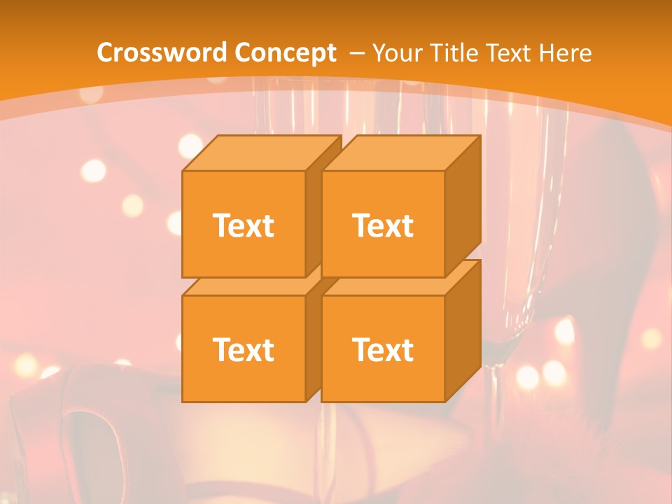 Female Objects High PowerPoint Template
