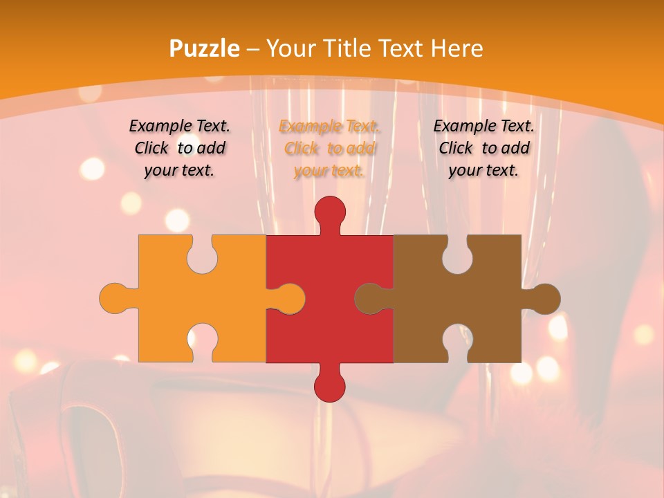 Female Objects High PowerPoint Template