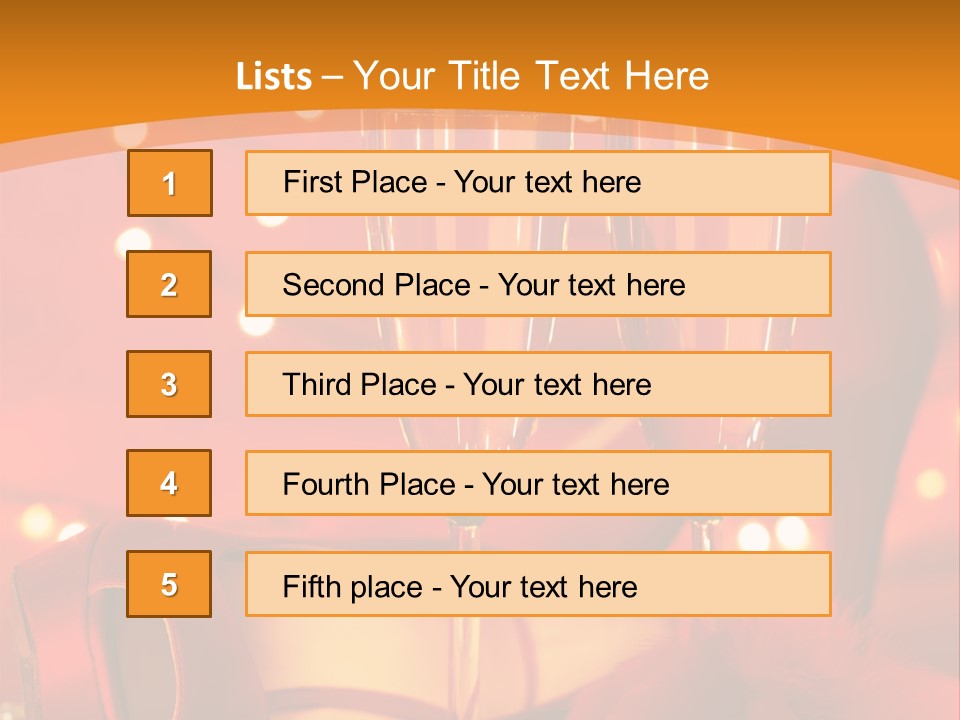 Female Objects High PowerPoint Template