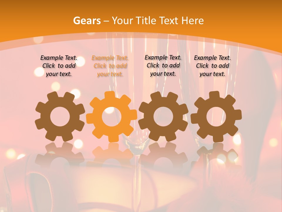 Female Objects High PowerPoint Template