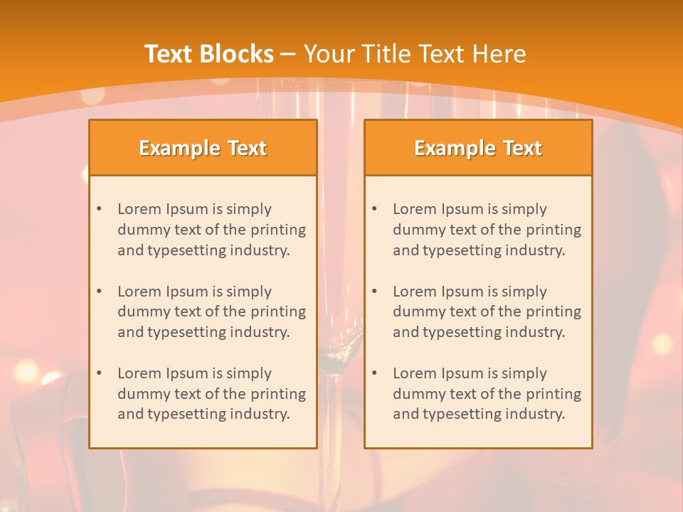 Female Objects High PowerPoint Template