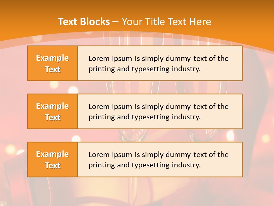 Female Objects High PowerPoint Template