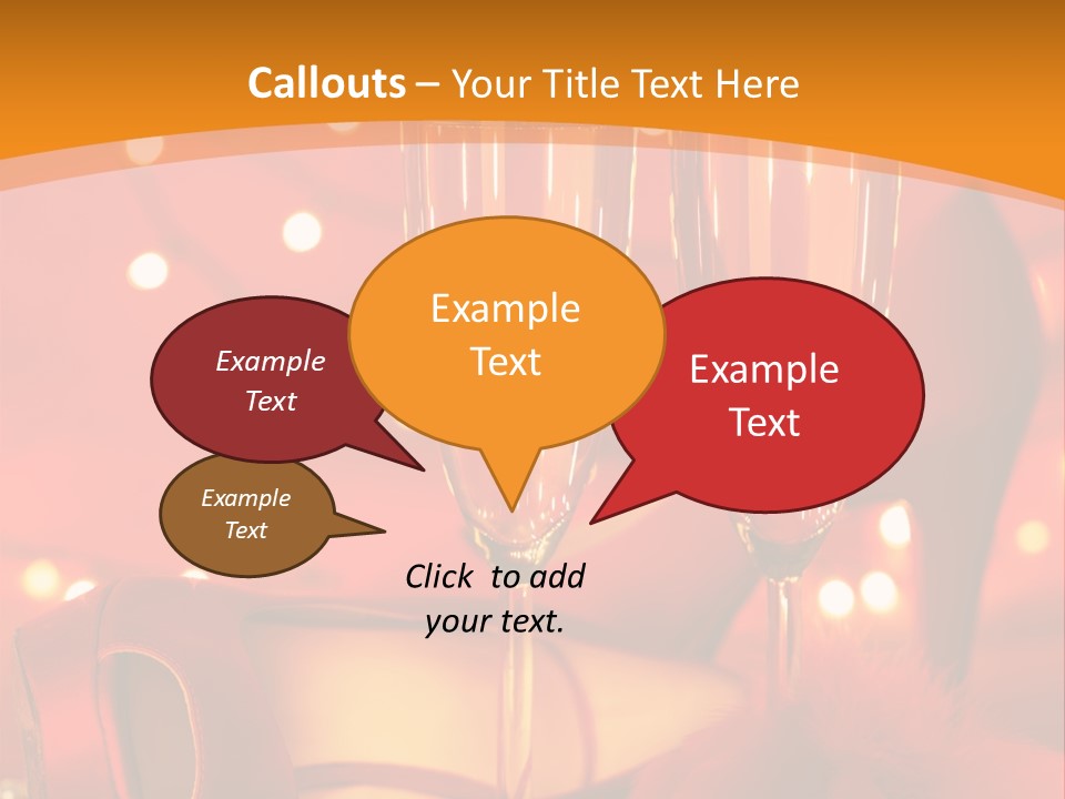 Female Objects High PowerPoint Template