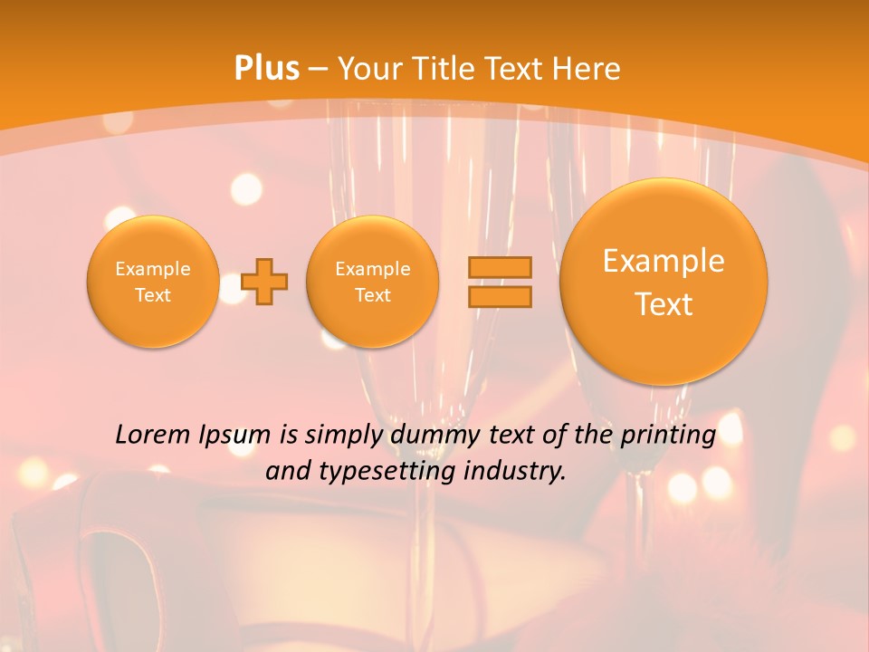 Female Objects High PowerPoint Template