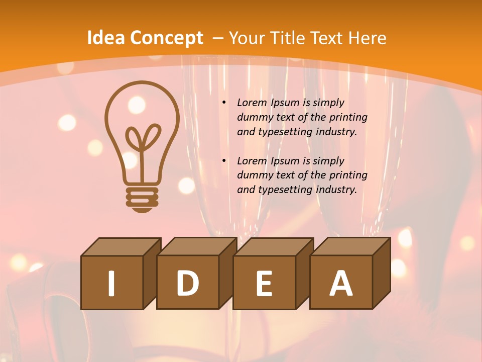 Female Objects High PowerPoint Template