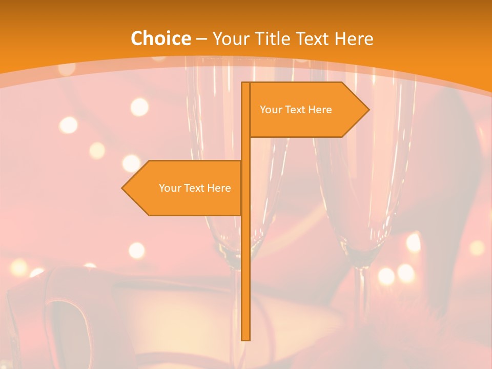 Female Objects High PowerPoint Template