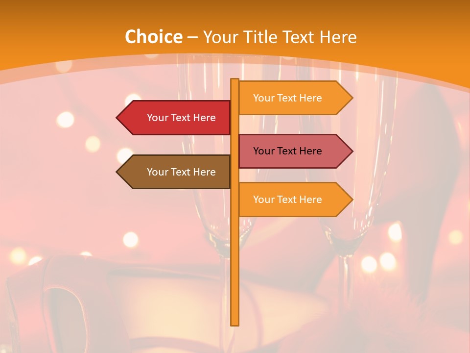 Female Objects High PowerPoint Template