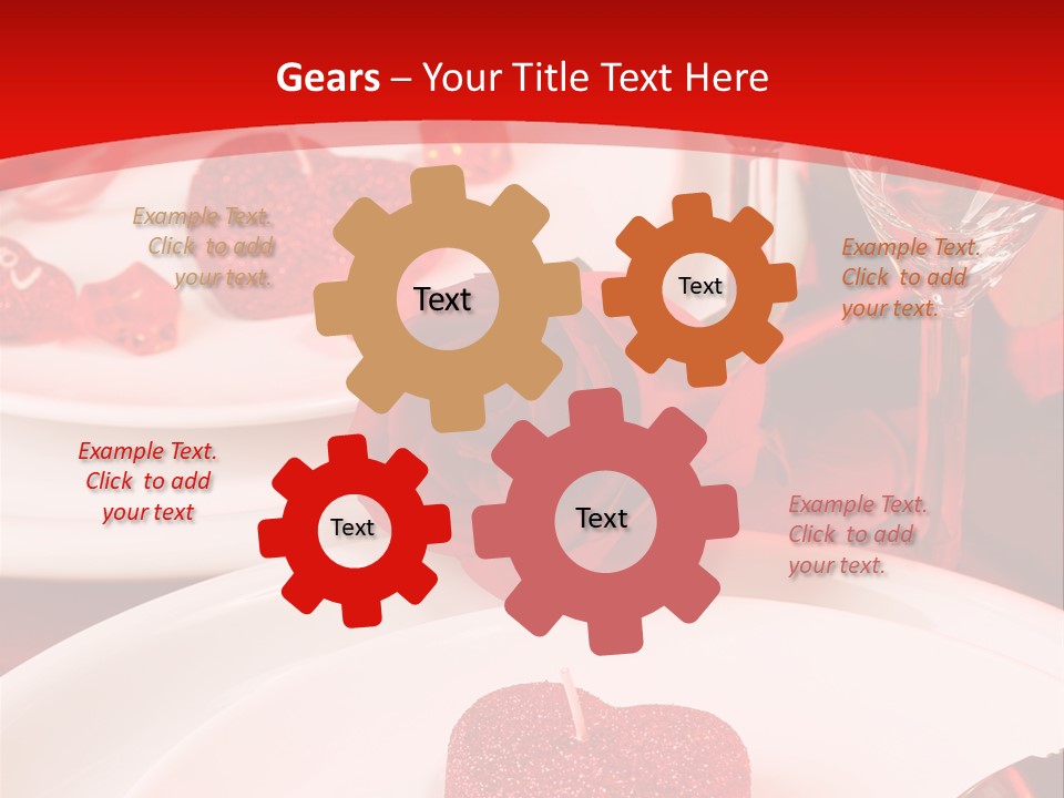 Decoration Lunch Restaurant PowerPoint Template