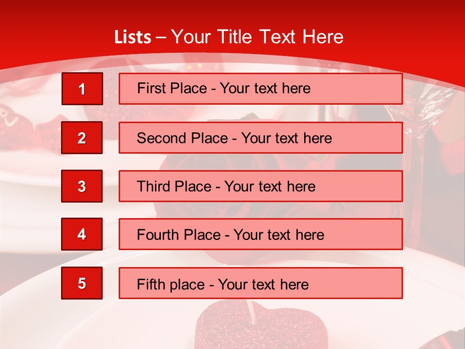 Decoration Lunch Restaurant PowerPoint Template