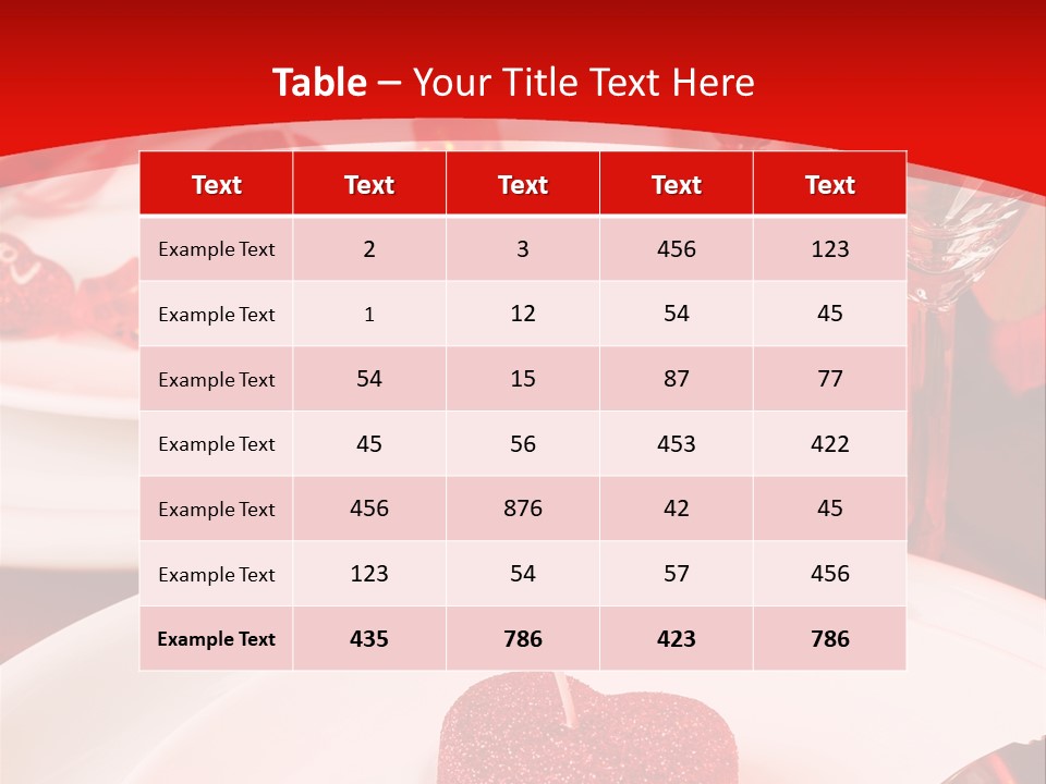 Decoration Lunch Restaurant PowerPoint Template