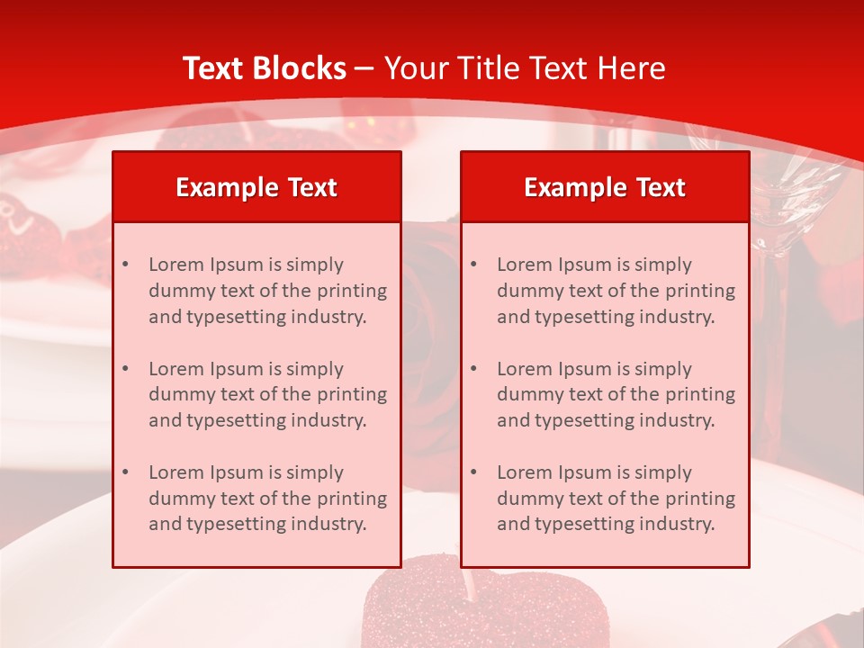 Decoration Lunch Restaurant PowerPoint Template