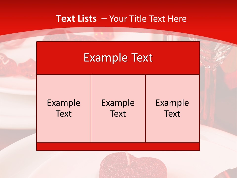 Decoration Lunch Restaurant PowerPoint Template
