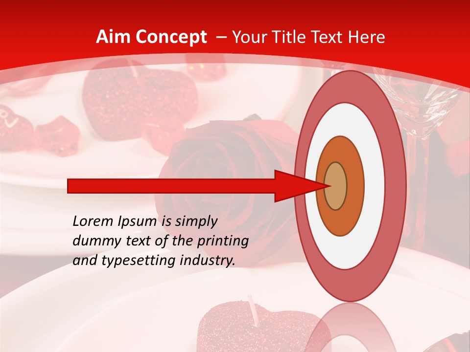 Decoration Lunch Restaurant PowerPoint Template