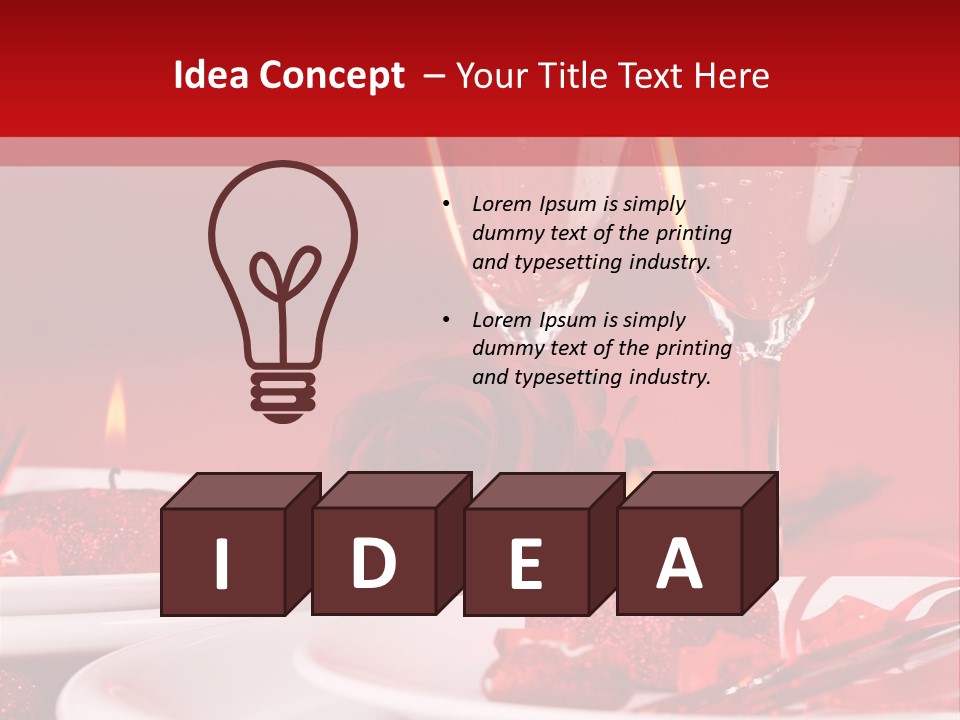 Holiday Alcohol Luxury PowerPoint Template