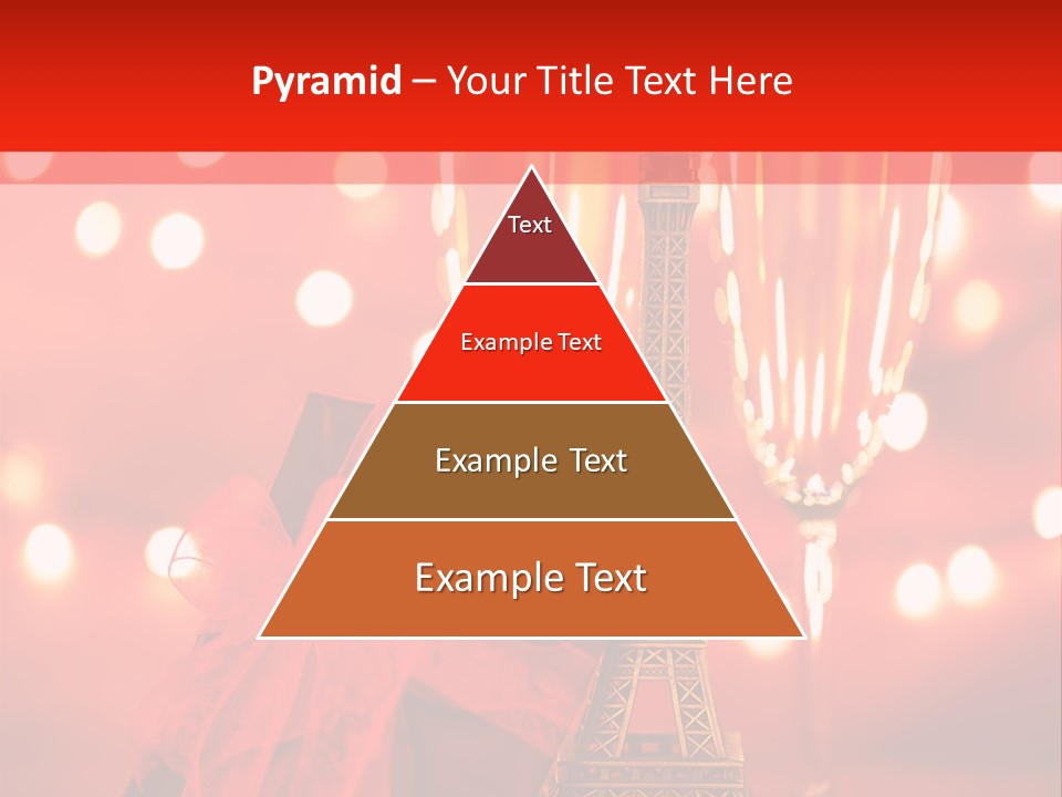 Valentines Romance Eiffel PowerPoint Template