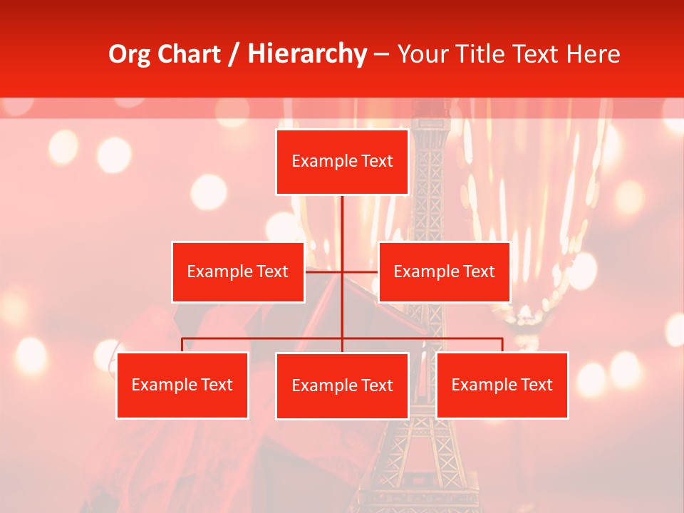 Valentines Romance Eiffel PowerPoint Template