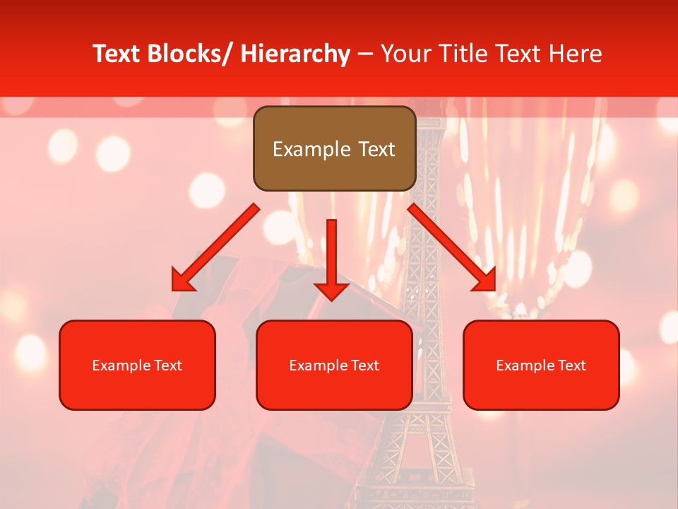 Valentines Romance Eiffel PowerPoint Template