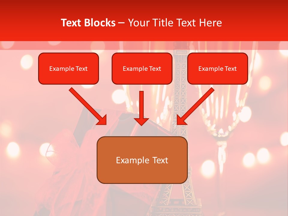 Valentines Romance Eiffel PowerPoint Template