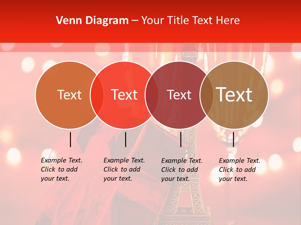 Valentines Romance Eiffel PowerPoint Template