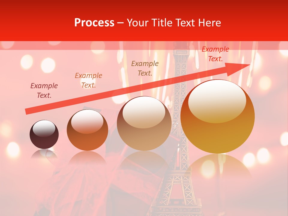 Valentines Romance Eiffel PowerPoint Template