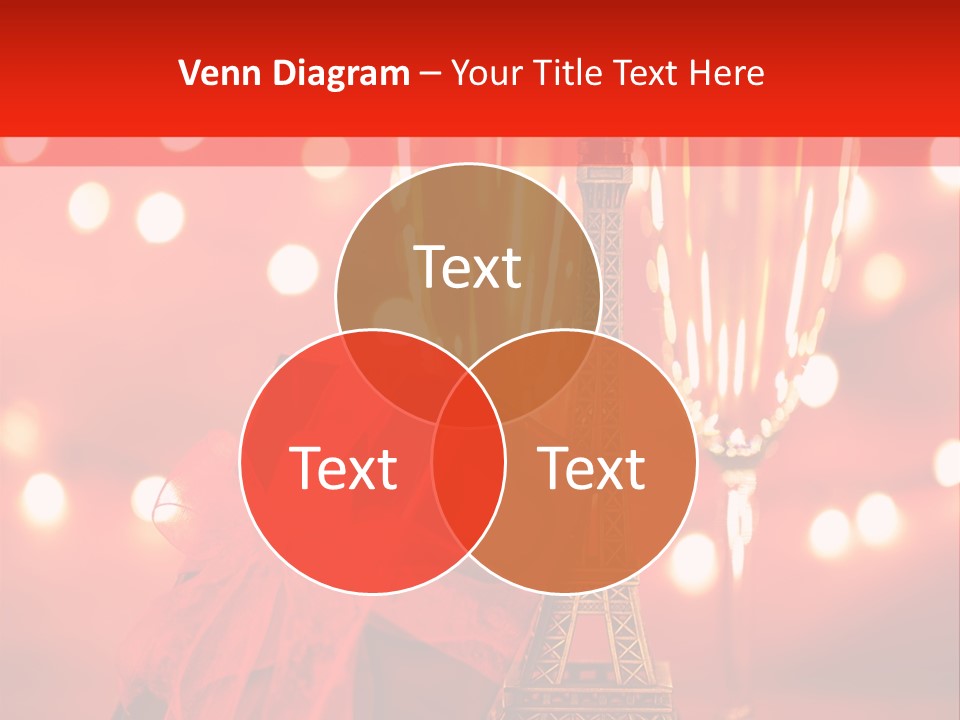 Valentines Romance Eiffel PowerPoint Template