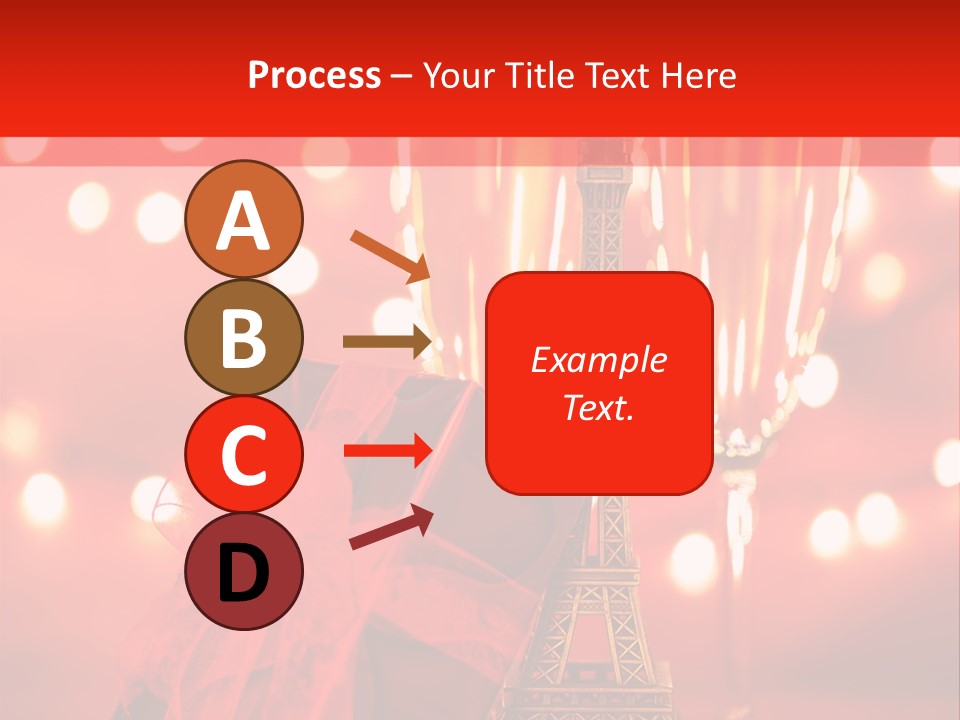 Valentines Romance Eiffel PowerPoint Template