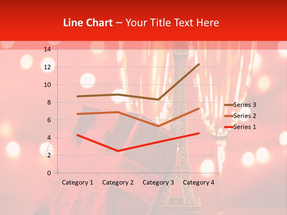Valentines Romance Eiffel PowerPoint Template