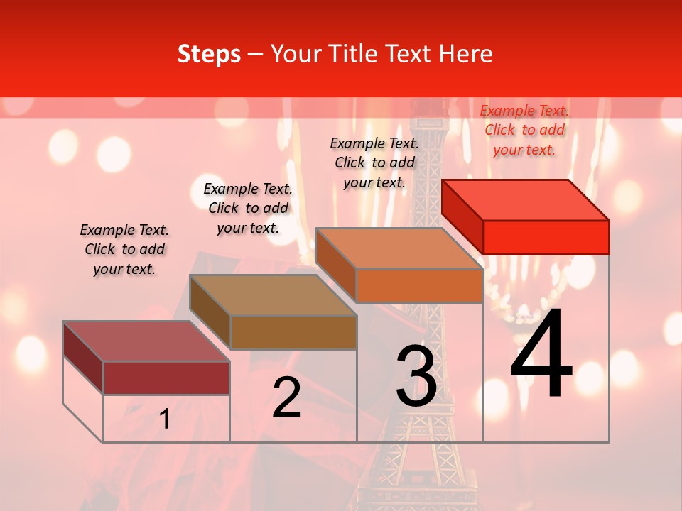 Valentines Romance Eiffel PowerPoint Template