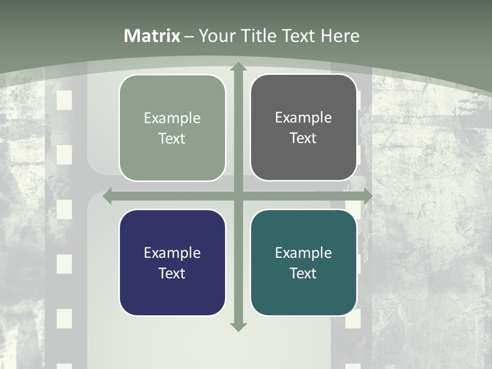 Scratches Paper Design PowerPoint Template