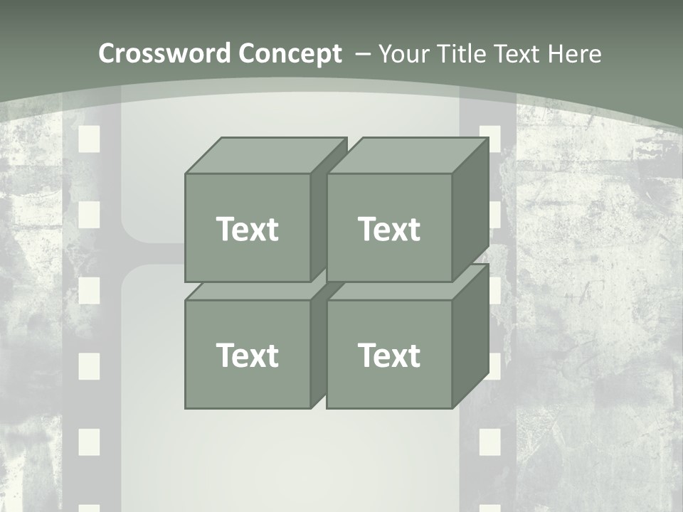Scratches Paper Design PowerPoint Template