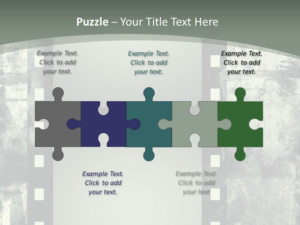 Scratches Paper Design PowerPoint Template