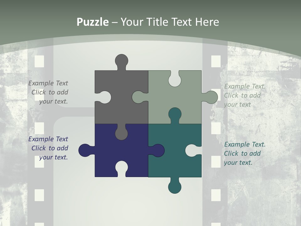 Scratches Paper Design PowerPoint Template