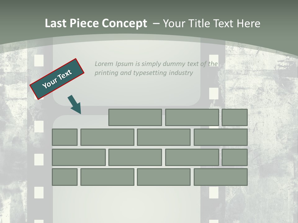 Scratches Paper Design PowerPoint Template
