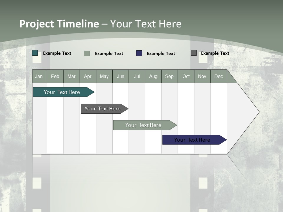 Scratches Paper Design PowerPoint Template