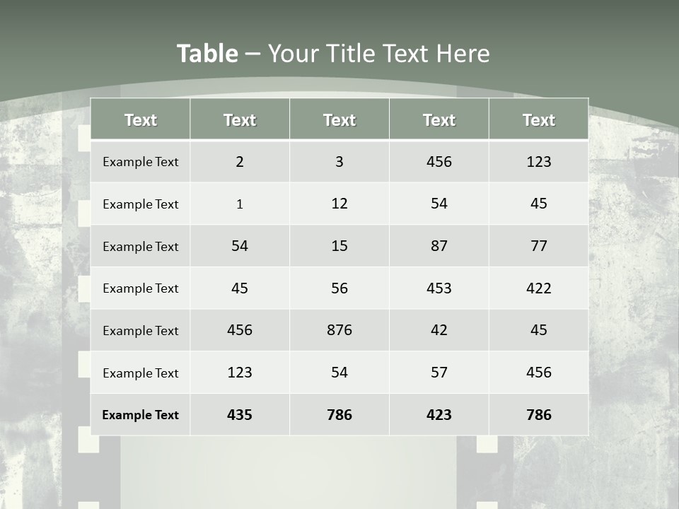 Scratches Paper Design PowerPoint Template