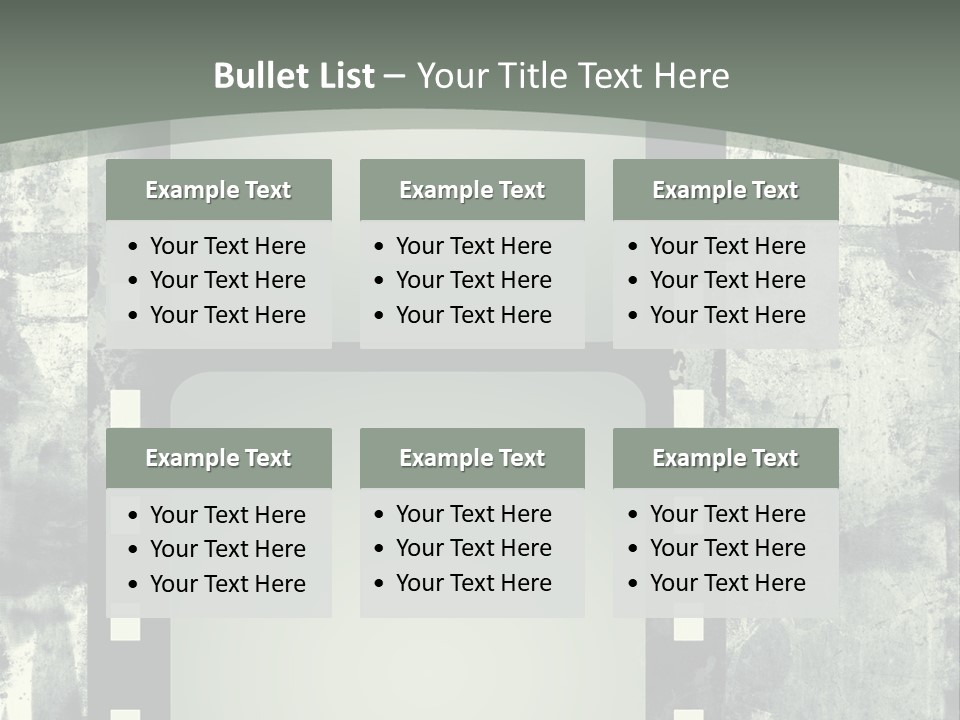 Scratches Paper Design PowerPoint Template