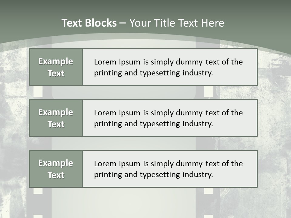 Scratches Paper Design PowerPoint Template