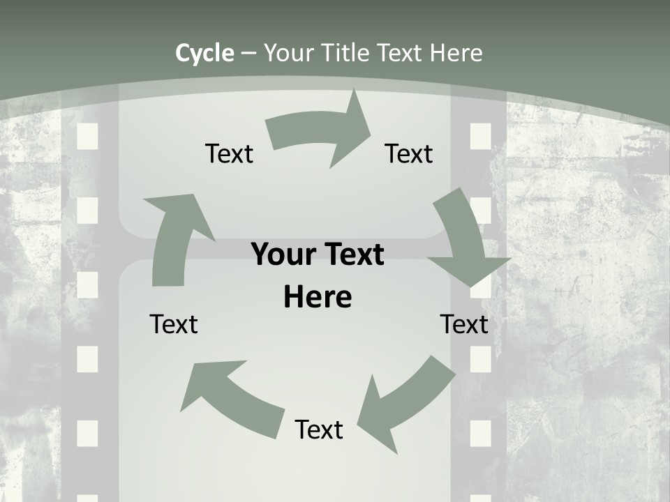 Scratches Paper Design PowerPoint Template