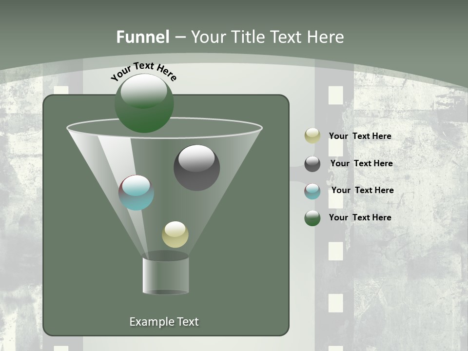 Scratches Paper Design PowerPoint Template