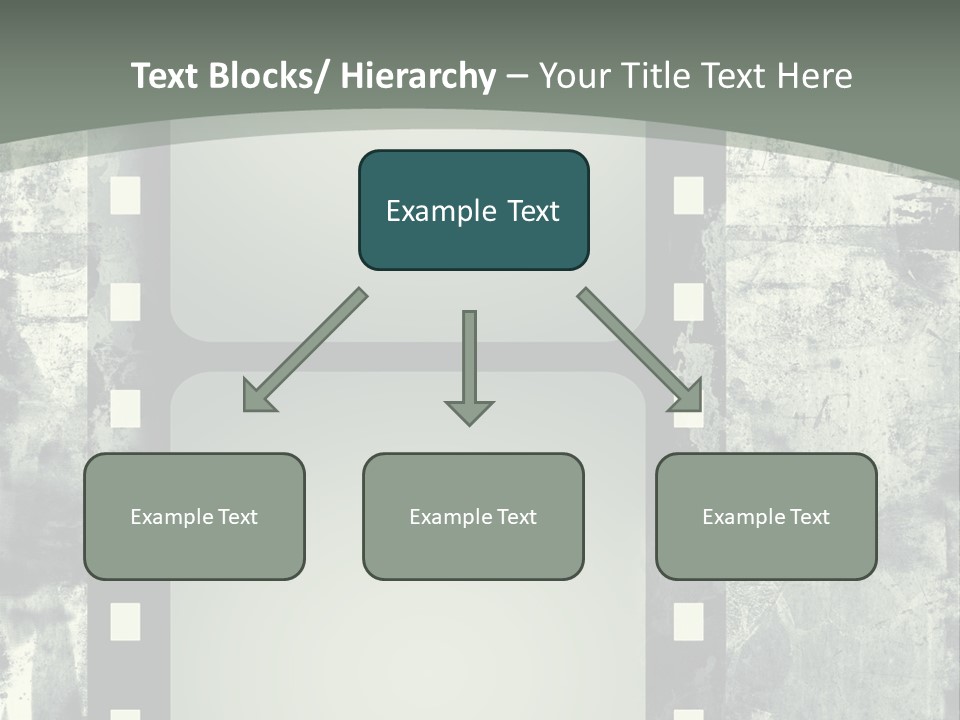 Scratches Paper Design PowerPoint Template