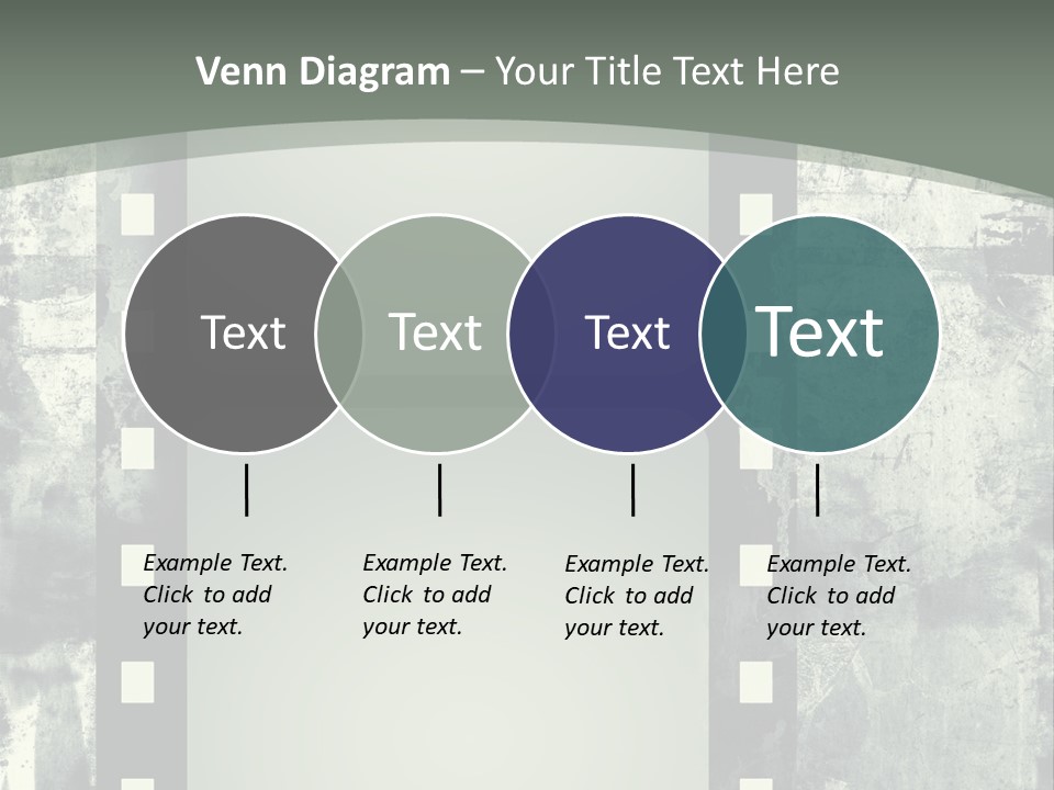 Scratches Paper Design PowerPoint Template