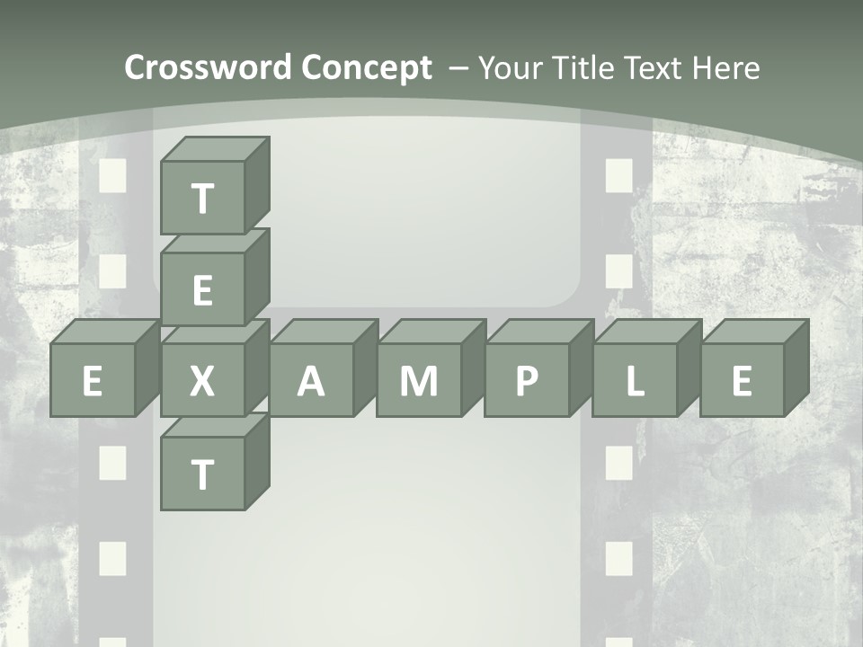 Scratches Paper Design PowerPoint Template