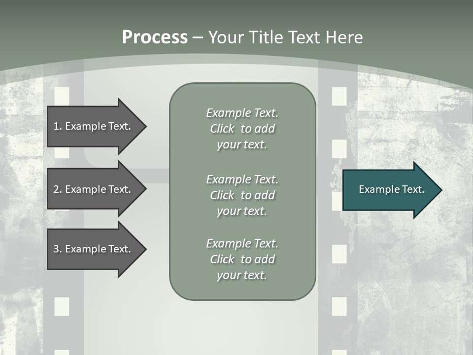 Scratches Paper Design PowerPoint Template
