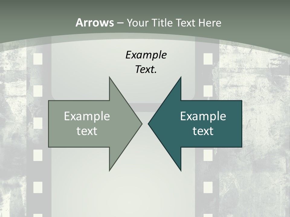 Scratches Paper Design PowerPoint Template