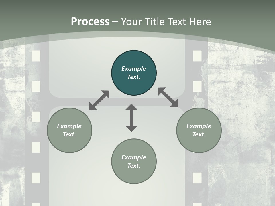 Scratches Paper Design PowerPoint Template