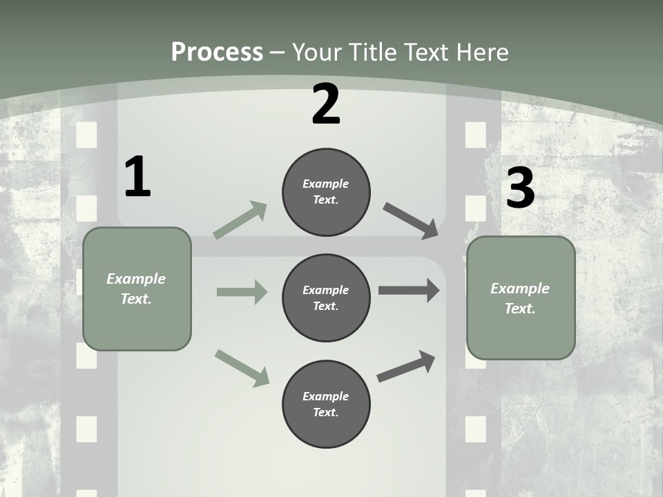 Scratches Paper Design PowerPoint Template