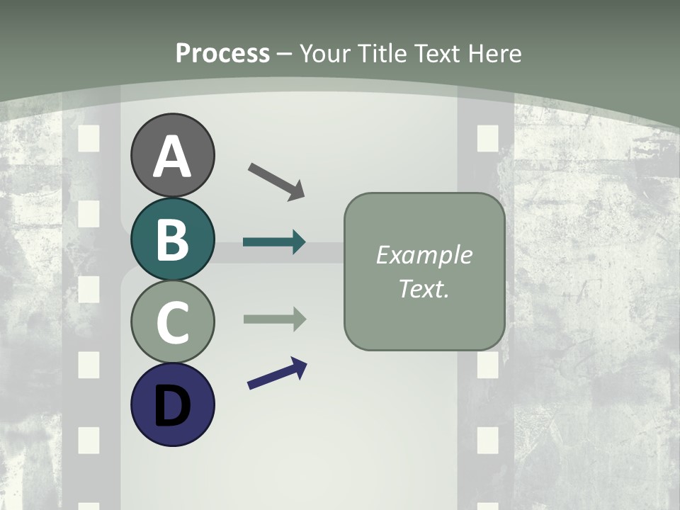 Scratches Paper Design PowerPoint Template