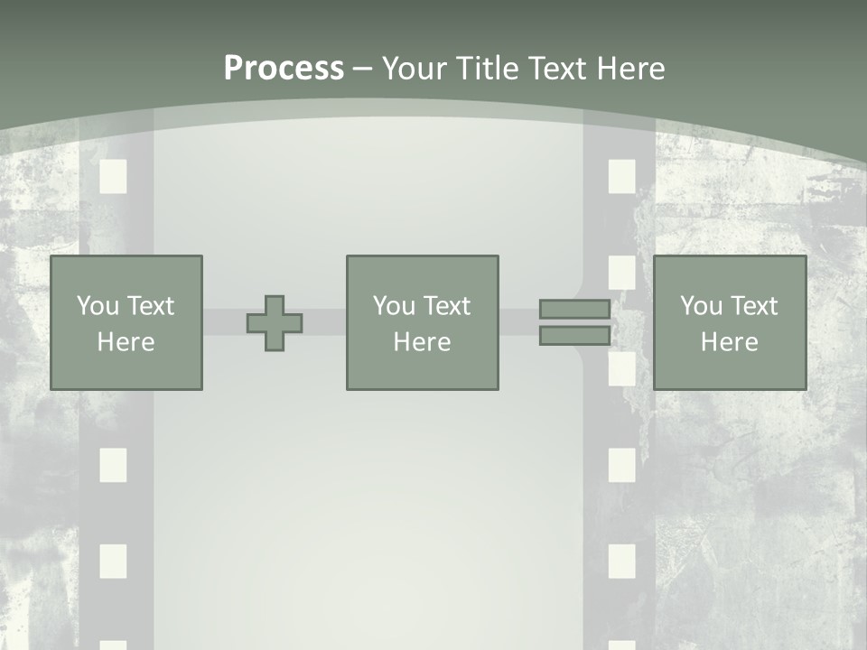 Scratches Paper Design PowerPoint Template