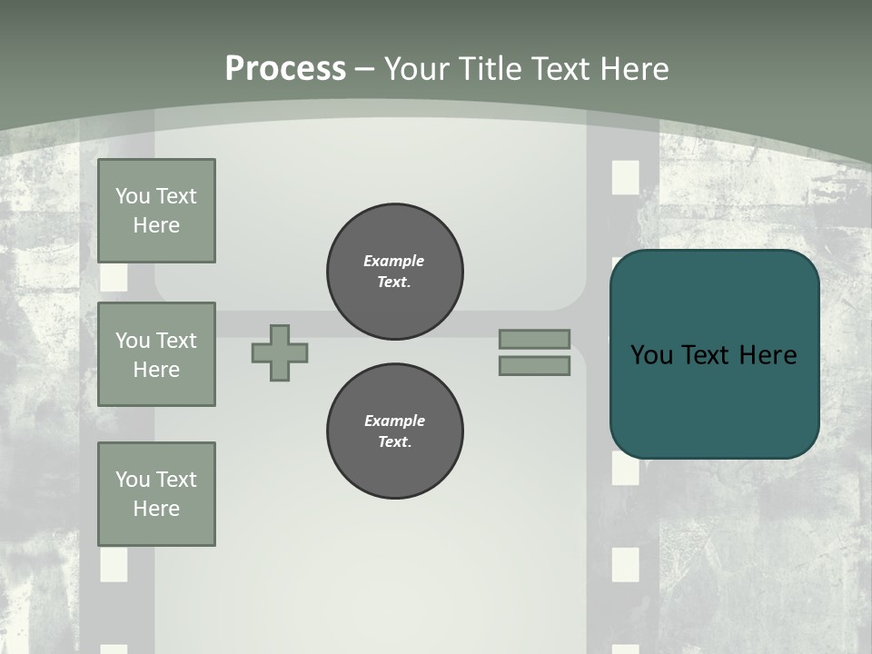 Scratches Paper Design PowerPoint Template