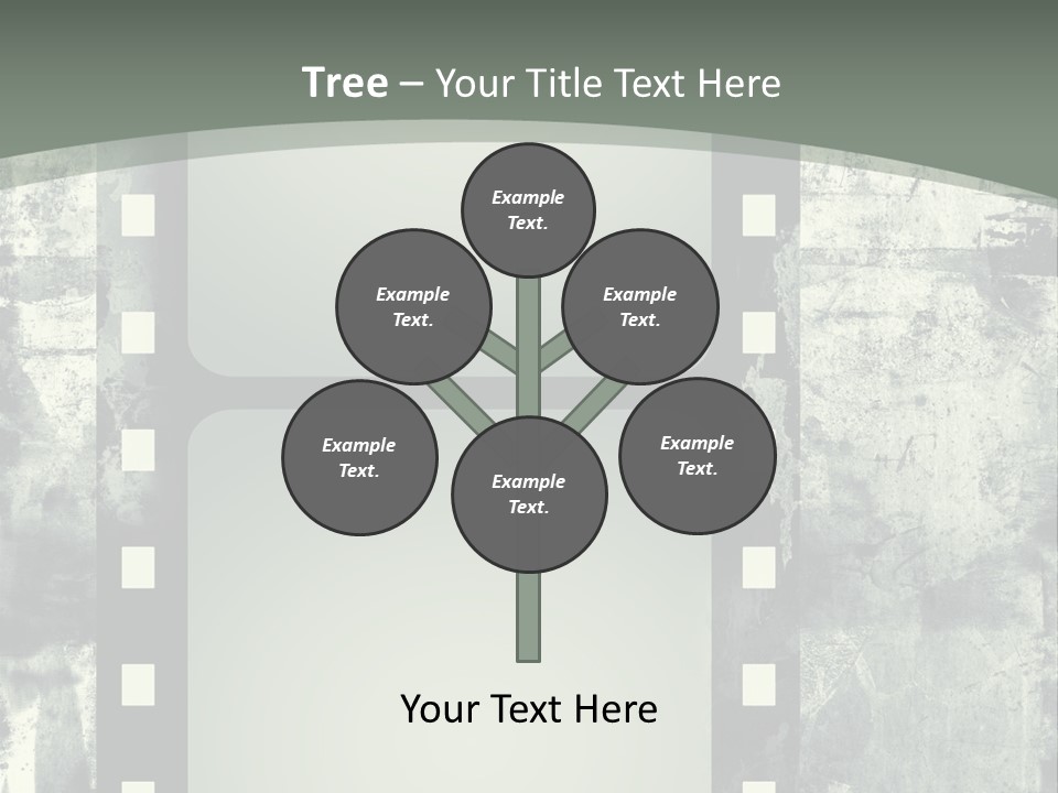Scratches Paper Design PowerPoint Template